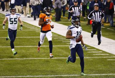 Percy Harvin Kickoff Return